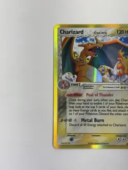 Pokemon TCG Charizard 4/100 Crystal Guardians Delta Species Reverse Holo LP - Image 5