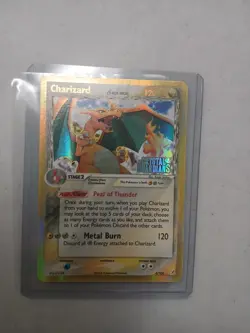 Pokemon Charizard (Delta Species) 4/100 Crystal Guardians Holo #4 STAMPED - Image 1