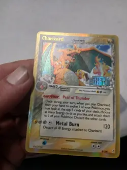 Pokemon Charizard (Delta Species) 4/100 Crystal Guardians Holo #4 STAMPED - Image 4