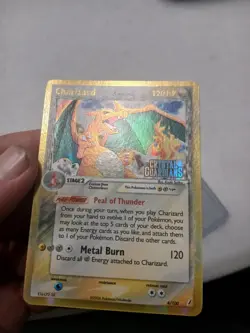 Pokemon Charizard (Delta Species) 4/100 Crystal Guardians Holo #4 STAMPED - Image 5