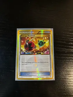 Pokemon TCG Energy Retrieval 99/98 XY - Ancient Origins Holo - NM - Image 1