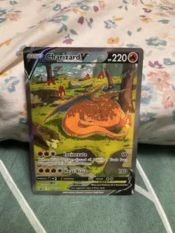 Pokemon Charizard V Promo Full Art Holo SWSH: Sword & Shield SWSH260 220HP - Image 1