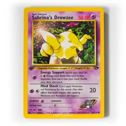Pokemon - Sabrina's Drowzee - 1st Edition - Non Holo - 95/132 - Gym Challenge - Image 1