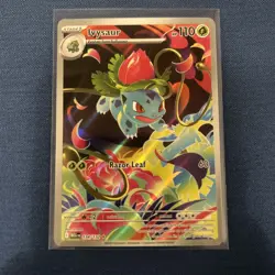 Pokemon TCG Mega Evolutions Ivysaur 134/132 Illustration Rare NM - Image 1