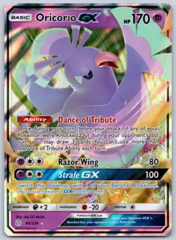 Oricorio GX 95/236 (NM) - Sun & Moon: Cosmic Eclipse - Ultra Rare - Pokemon TCG - Image 1