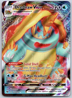 Drednaw VMAX 15/73 (NM) - SWSH: Champion's Path - Ultra Rare - Pokemon TCG - Image 1