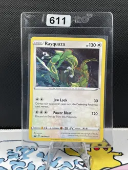 Rayquaza Holo SWSH029 Black Star Promo Sea & Sky Collection Pokemon 2020 (611) - Image 1