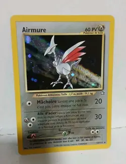 Pokemon French Airmure 13/111 Skarmory Neo Genesis Holo Rare 2001 - Image 3