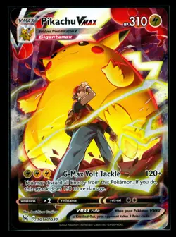 PIKACHU VMAX TG17/TG30 POKEMON SWSH LOST ORIGIN TRAINER GALLERY FULL ART NM - Image 1