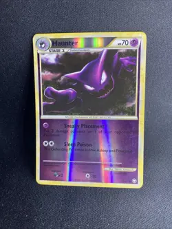 Pokemon Reverse Holo Haunter 35/102 2010 Triumphant Heart Gold And Soul Silver - Image 1