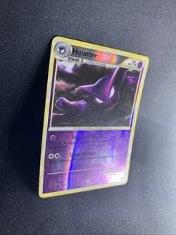 Pokemon Reverse Holo Haunter 35/102 2010 Triumphant Heart Gold And Soul Silver - Image 2
