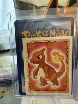 1999 Topps Merlin Pokemon Series 1 Stickers Charmander, Charmeleon ,Charizard NM - Image 2