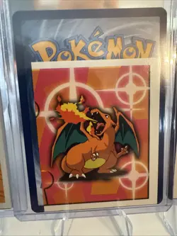 1999 Topps Merlin Pokemon Series 1 Stickers Charmander, Charmeleon ,Charizard NM - Image 3