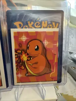 1999 Topps Merlin Pokemon Series 1 Stickers Charmander, Charmeleon ,Charizard NM - Image 4