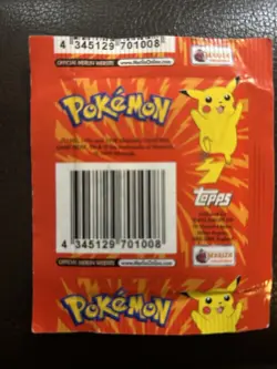 (2) 1999 Topps Merlin Pokemon Stickers Series 1 Factory Sealed Booster Packs - Image 2