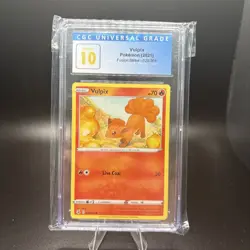 Vulpix (28) #028/264 SWSH08: Fusion Strike Common - Pokemon Card CGC PRISTINE 10 - Image 1