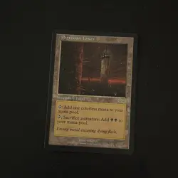 Magic The Gathering Urza's Saga Phyrexian Tower #322 Lightly played - Image 1