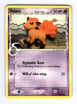 Vulpix (Delta Species) Dragon Frontiers #70 (2006) Common LP Pokemon - Image 1
