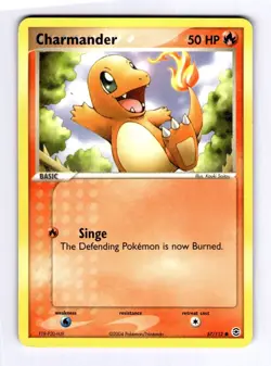 Charmander - 057/112 FireRed & LeafGreen #57 (2004) Common HP Pokemon - Image 1