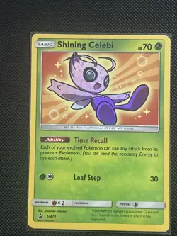 Shining Celebi - SM79 Promo SM Promos SM79 2017 Pokemon Basic - Image 1