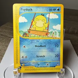 2002 Pokemon Aquapolis Psyduck #104/147 E-Reader ⚡ Vintage - LP - Image 1