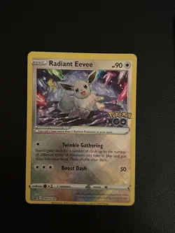 Pokemon Card Radiant Eevee SWSH230 SWSH: Sword & Shield Black Star Promo - Image 1