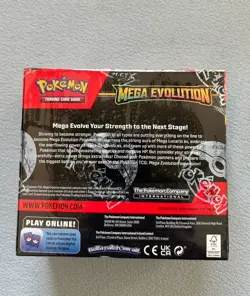 Pokemon TCG Mega Evolution Enhanced Booster Box Factory Sealed 36 Packs IN HAND - Image 3