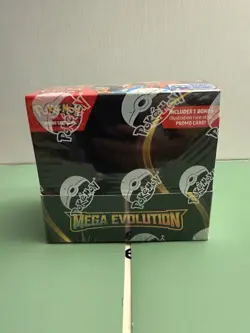Pokemon TCG Mega Evolution ENHANCED BOOSTER BOX Factory Sealed 36 Packs IN HAND - Image 1