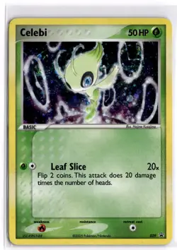 Pokemon TCG Celebi (EX Collector's Carry Tin) 029 Nintendo Black Star Promo NM - Image 1