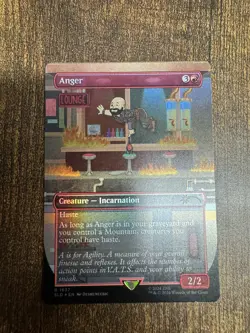 Anger Rainbow Foil Secret Lair Fallout MTG - Image 1