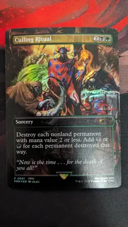 MTG Final fantasy Culling Ritual WPN & Gateway Promos Foil - Image 1