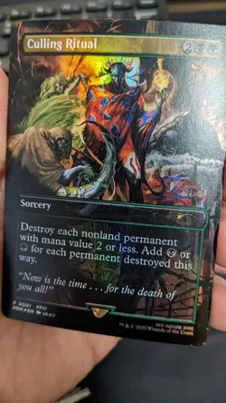 MTG Final fantasy Culling Ritual WPN & Gateway Promos Foil - Image 2