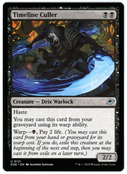 Timeline Culler - 0121 - Edge of Eternities - MTG - NM Ships Now - Image 1