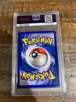 POKEMON 2000 Gym Heroes MISTY'S GOLDEEN 1st Edition #85 PSA 8 RARE - Image 2