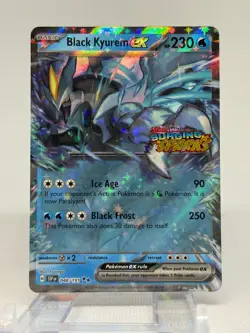 Pokemon TCG: Black Kyurem ex (048/191) Surging Sparks Stamped Promo - Image 1