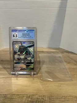 Pokemon TCG Rayquaza GX 177a/168 Alternate Art Hidden Fates CGC 8.5 Shiny - Image 1