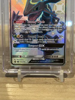 Pokemon TCG Rayquaza GX 177a/168 Alternate Art Hidden Fates CGC 8.5 Shiny - Image 4