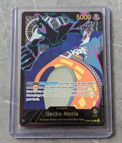 One Piece TCG Eb02 Gecko Moria Gold Leader SPR - Image 1