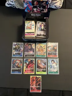 One Piece Card Bulk Lot 260+ Cards, English, OP09 (SEC+SR+R+C+UC+L+DON) - Image 3