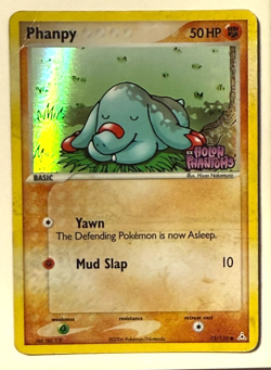 Pokemon EX Holon Phantoms Phanpy #75/110 2006 Reverse Holo - Image 1