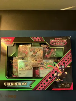 Pokemon TCG Scarlet & Violet Shrouded Fable Greninja ex Special Illustration Box - Image 1