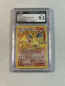 Charizard Pokemon 2021 Celebrations Classic Coll 4/102 Base Set Holo CGC 9.5 - Image 2