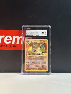 Charizard Pokemon 2021 Celebrations Classic Coll 4/102 Base Set Holo CGC 9.5 - Image 5
