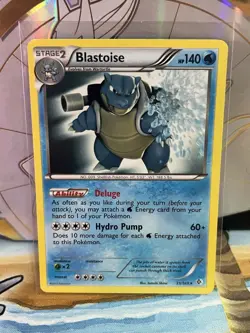 Starter Pokemon Non Holo Rare Card Lot Feraligatr + Emboar + Blastoise - Image 2