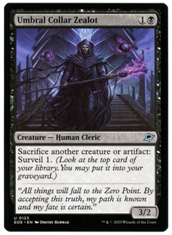 Umbral Collar Zealot - 0123 - Edge of Eternities - MTG - NM Ships Now - Image 1