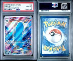 POKEMON 2025 Journey Together Illustration Rare WAILORD 162/159 PSA 10 Gem Mint - Image 5