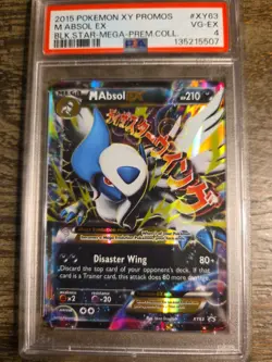 M ABSOL EX - 2015 POKEMON XY PROMOS-#XY63- PSA VG-EX 4 - Image 5