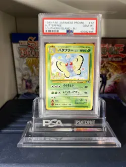 1999 POKEMON JPN PROMO SOUTHERN ISLANDS SOUTHERN ISLAND-R.I. BUTTERFREE PSA 10 - Image 1