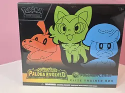 Paldean Evolved Pokemon Center Elite Trainer Box, Pokemon TCG Scarlet & Violet 820650853661 - Image 1