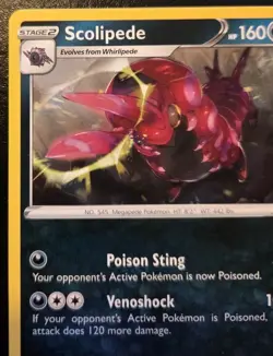 Scolipede 107/198 Rare Sword & Shield: Chilling Reign Pokemon TCG - Image 2
